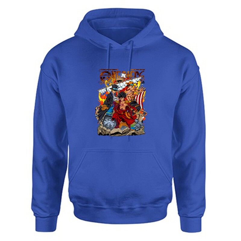 One Piece Crew 3 Unisex Kapucnis Pulcsi