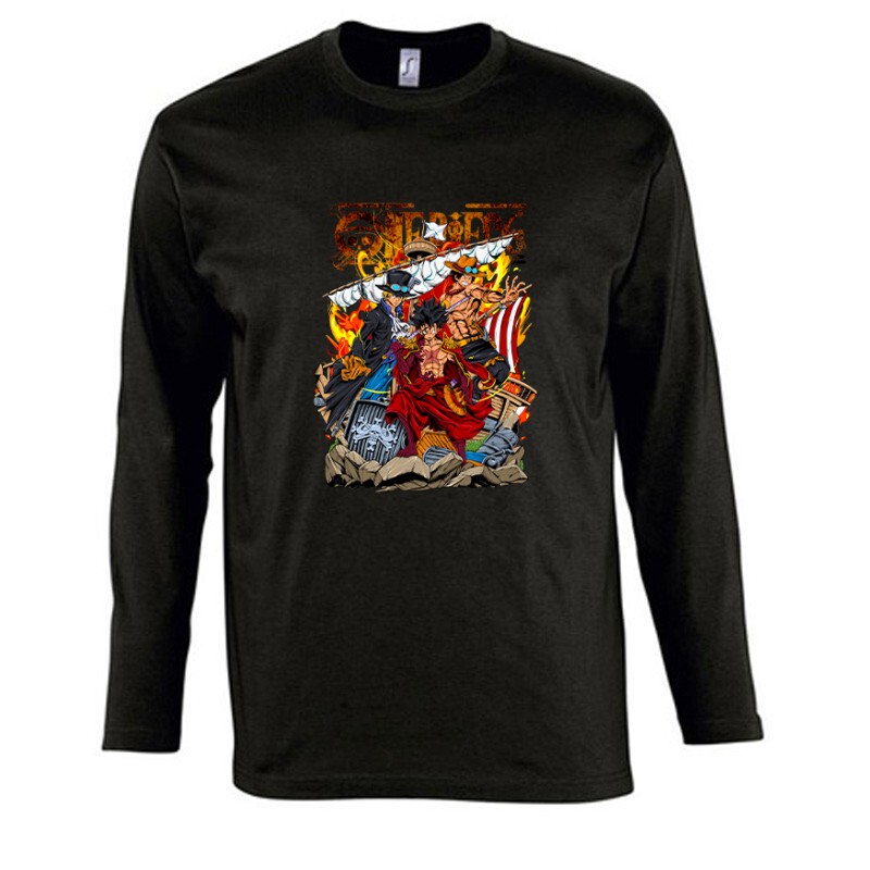 One Piece Crew 3 Hosszú Ujjú Póló