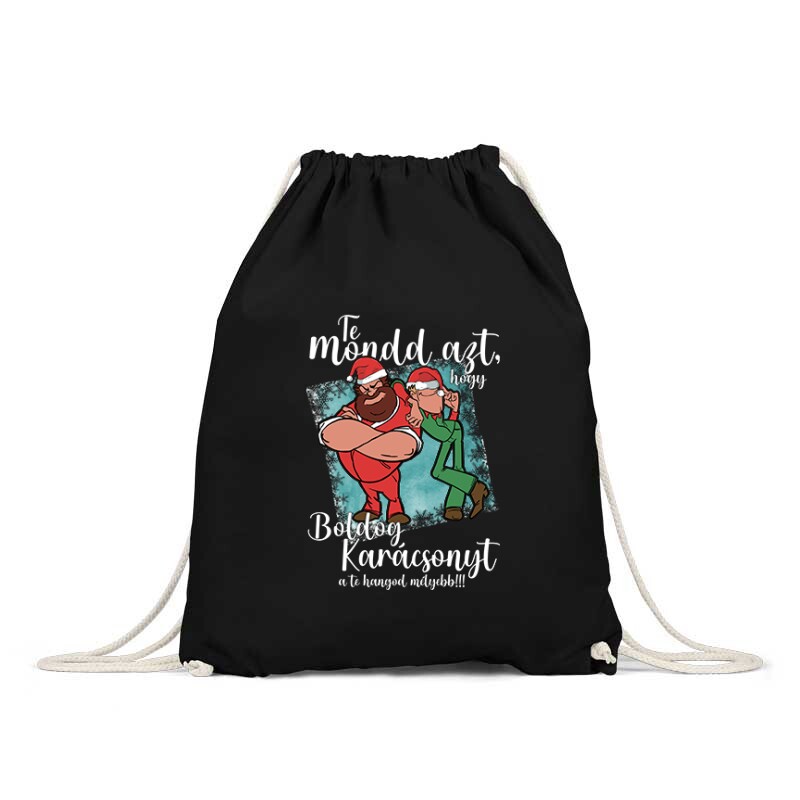 Te mondd, hogy boldog karácsonyt Hátizsák
