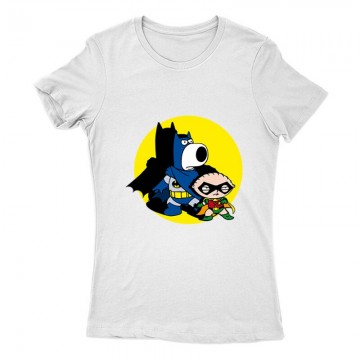 Brian és Stewie _ Batman Női Póló