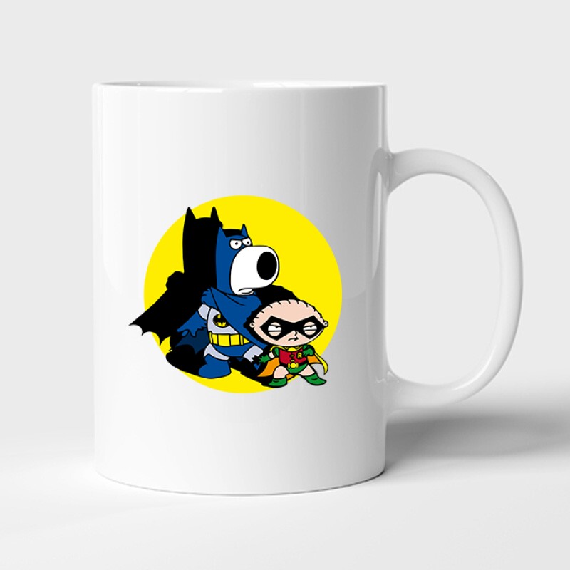 Brian és Stewie _ Batman Bögre
