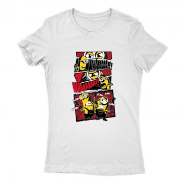 Whoo Whaaa Minions Női Póló