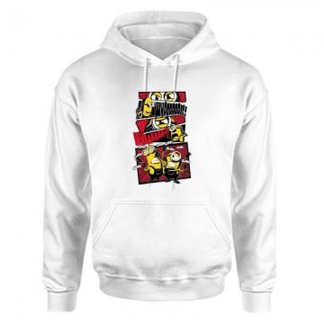 Whoo Whaaa Minions Unisex Kapucnis Pulcsi
