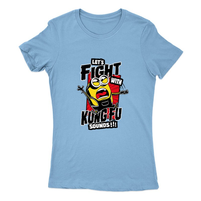 Kung Fu Minions Női Póló