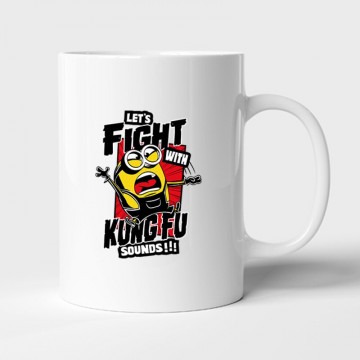 Kung Fu Minions Bögre