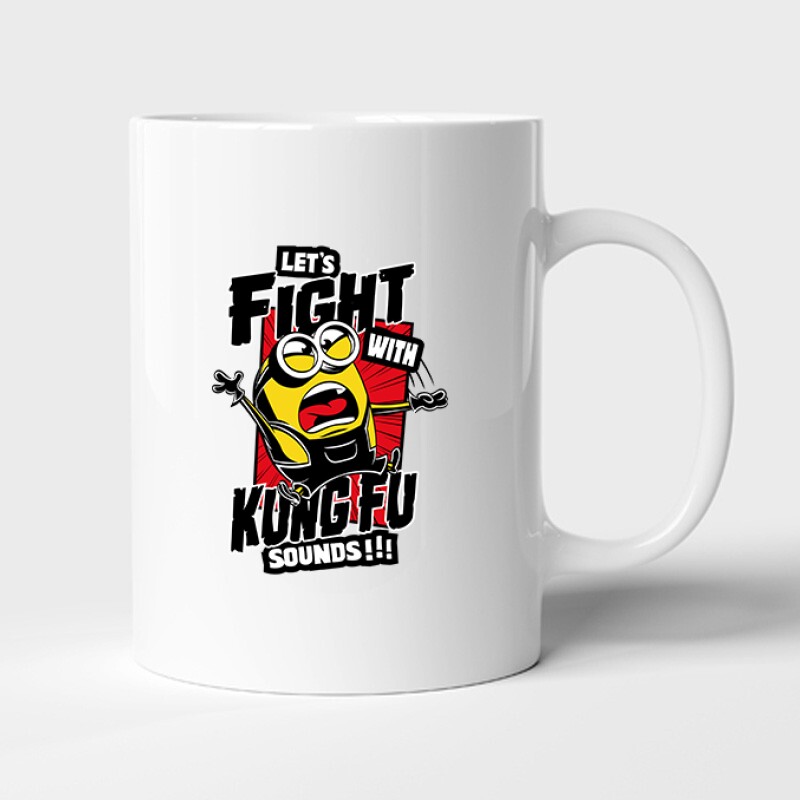 Kung Fu Minions Bögre