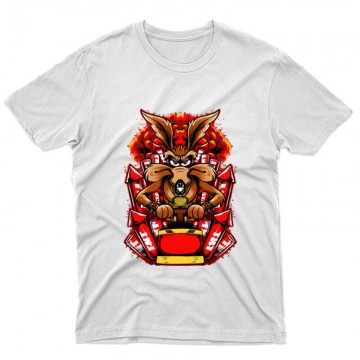 Biohazard Coyote Unisex Póló