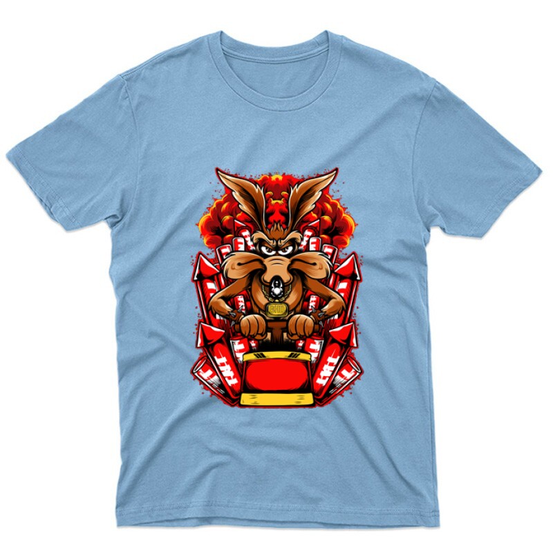 Biohazard Coyote Unisex Póló