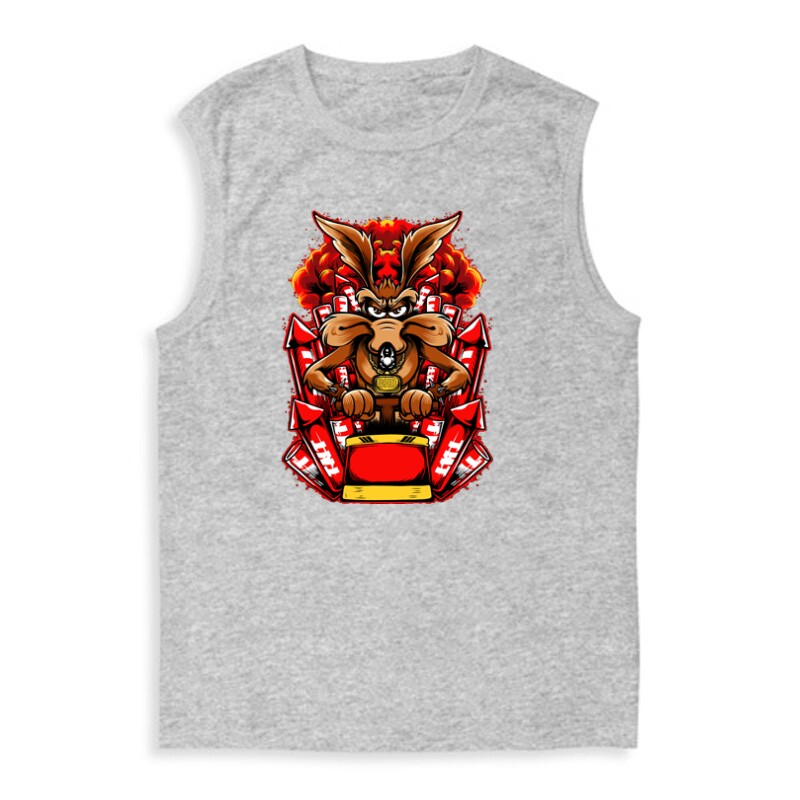 Biohazard Coyote Férfi Trikó