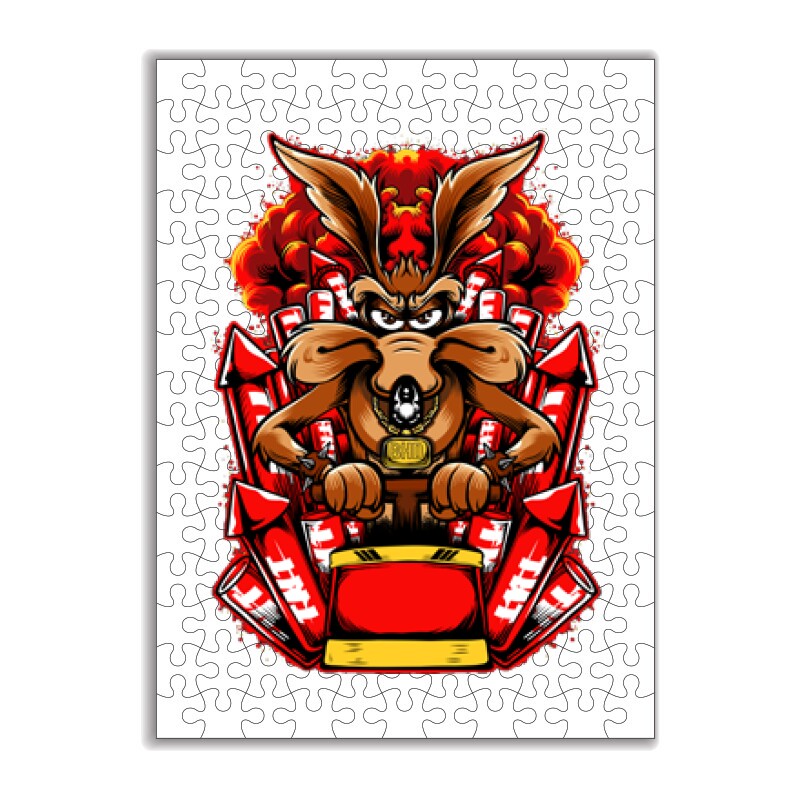 Biohazard Coyote Puzzle