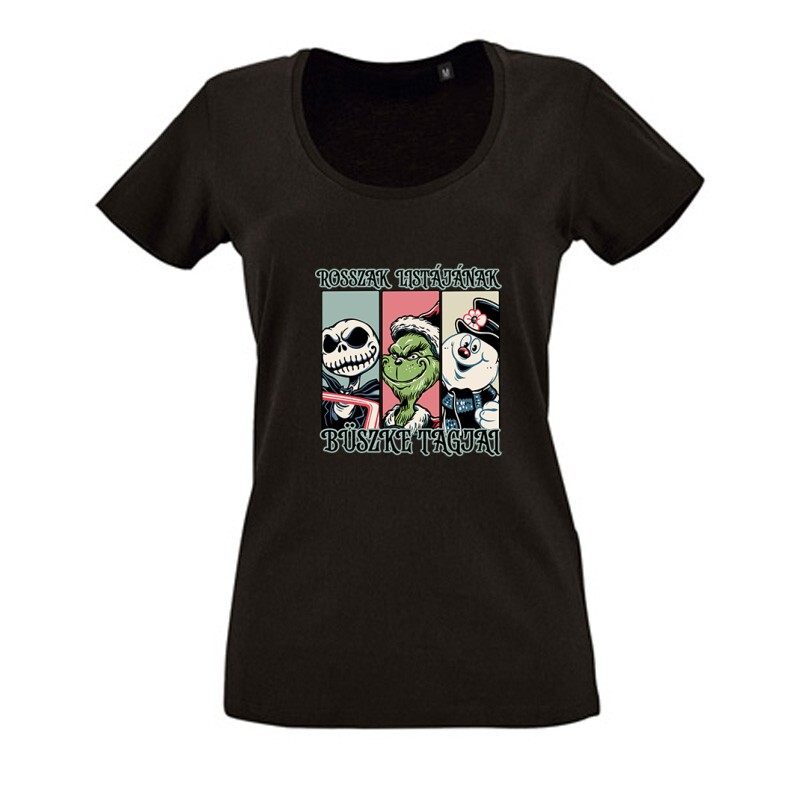 Rosszak listája Női O Nyakú Póló