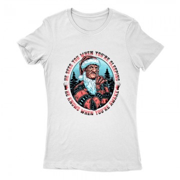 He Sees You Női Póló