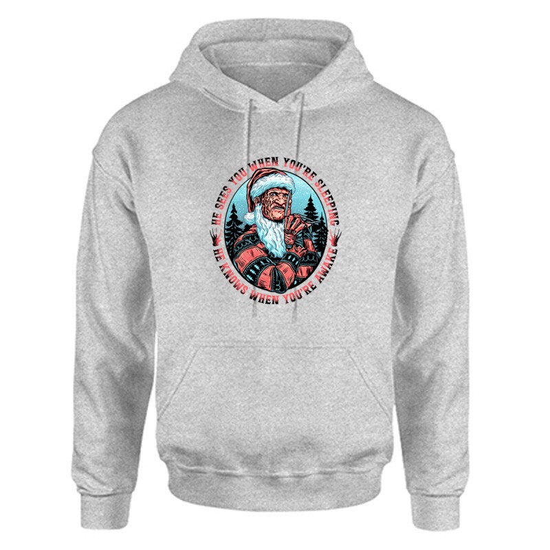 He Sees You Unisex Kapucnis Pulcsi