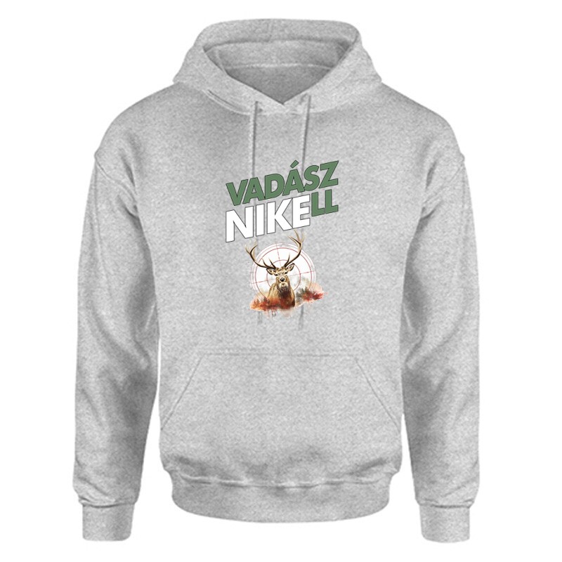 Vadászni kell Unisex Kapucnis Pulcsi