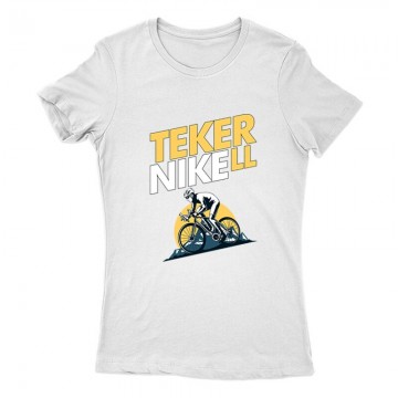 Tekerni kell Női Póló