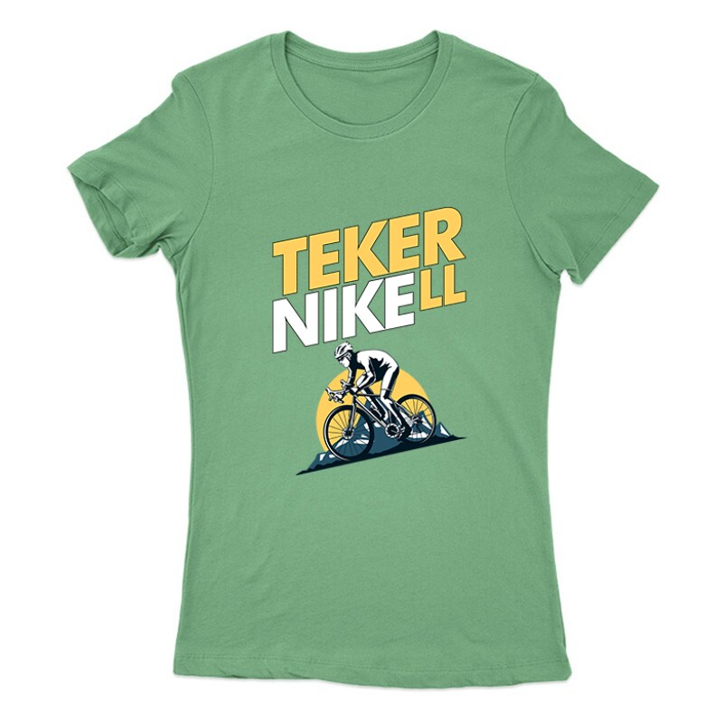 Tekerni kell Női Póló