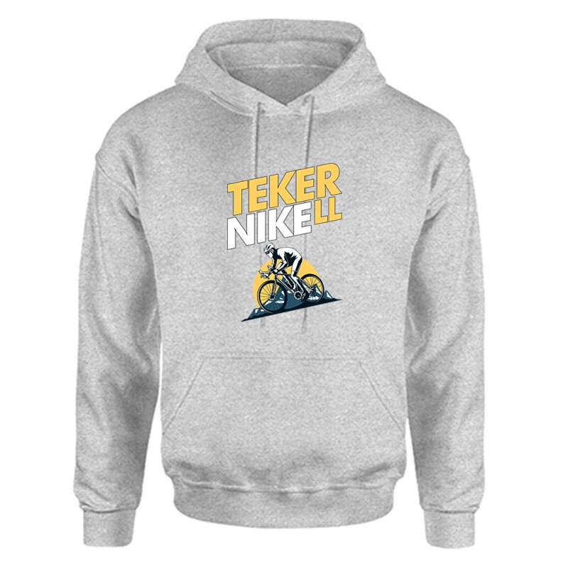 Tekerni kell Unisex Kapucnis Pulcsi