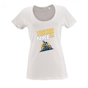 Tekerni kell Női O Nyakú Póló