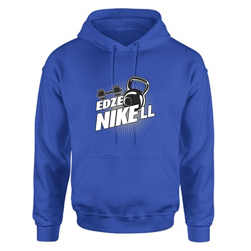 Edzeni kell Unisex Kapucnis Pulcsi