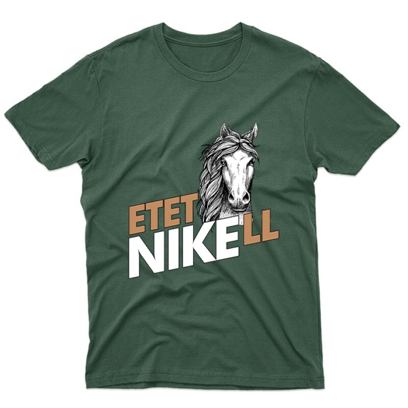 Etetni kell- Ló Unisex Póló