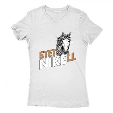Etetni kell- Ló Női Póló