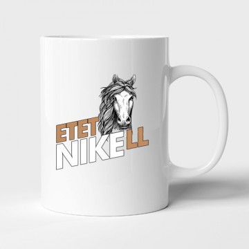 Etetni kell- Ló Bögre