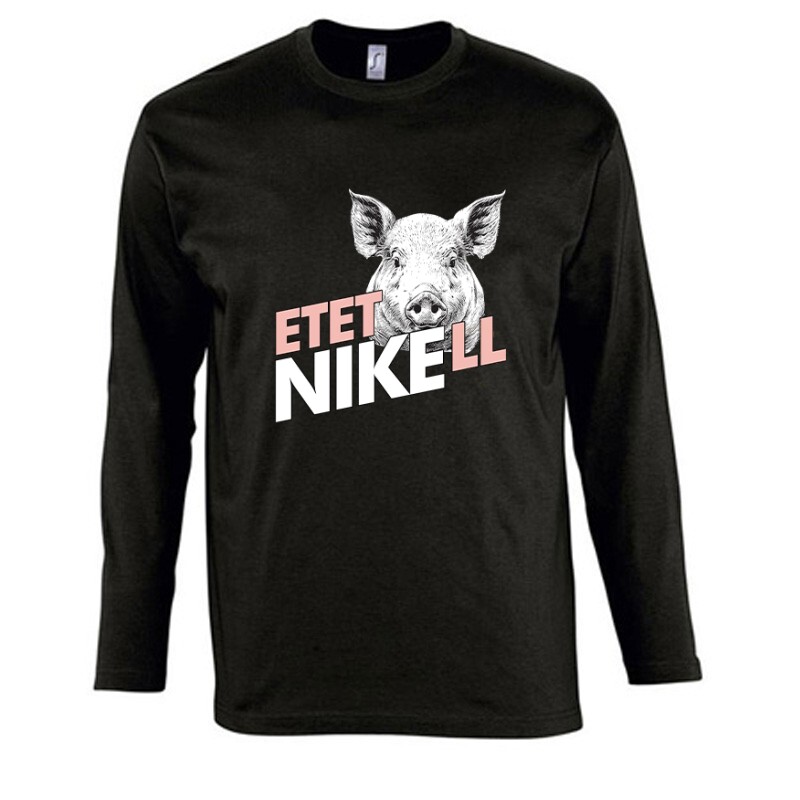 Etetni kell- Malac Hosszú Ujjú Póló