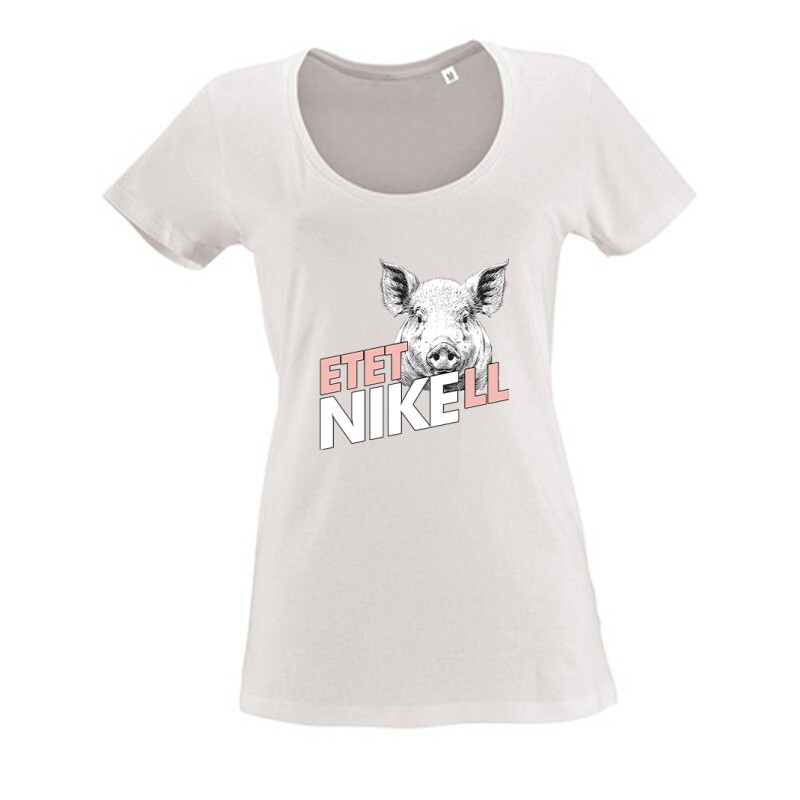 Etetni kell- Malac Női O Nyakú Póló