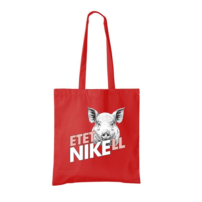 Etetni kell- Malac Bevásárló Táska