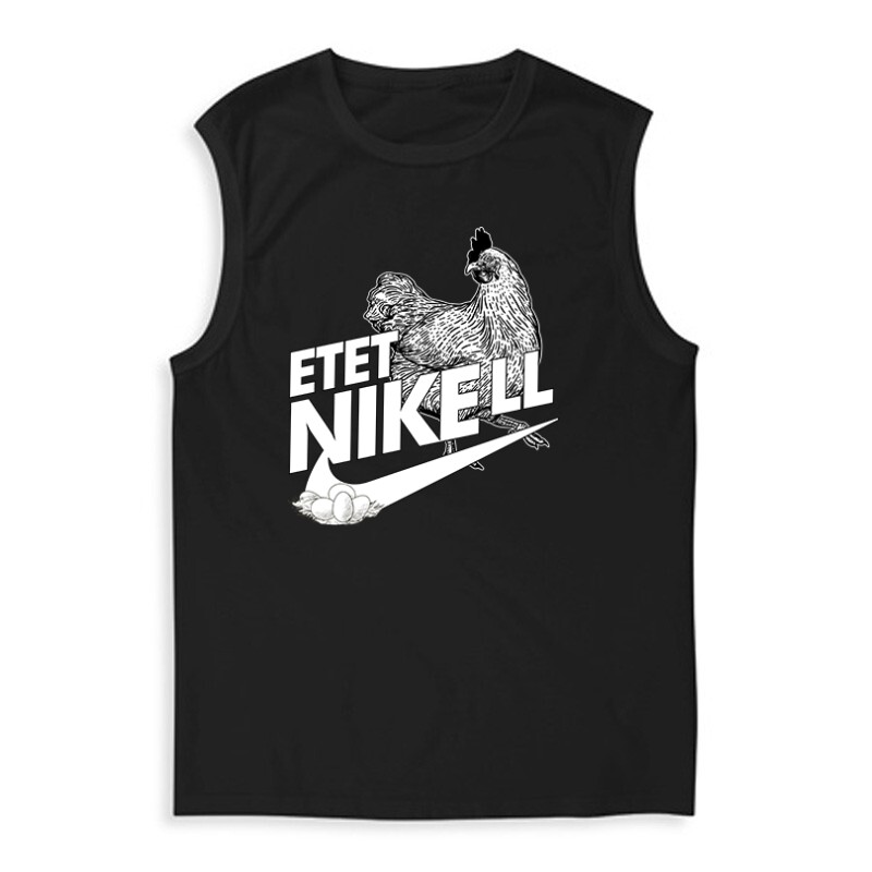 Etetni kell- Tyúk Férfi Trikó