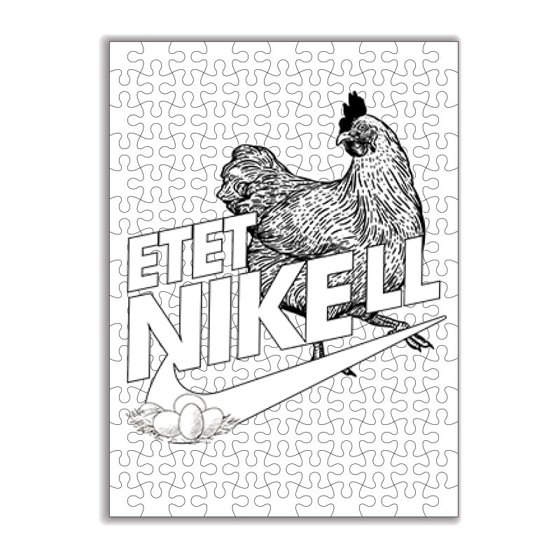 Etetni kell- Tyúk Puzzle