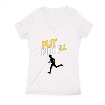 Futni kell Női V Kivágott póló