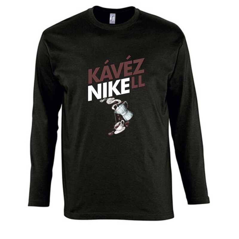 Kávézni kell Hosszú Ujjú Póló