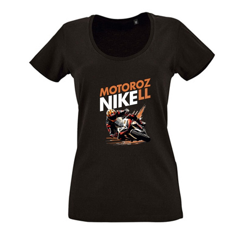 Motorozni kell Női O Nyakú Póló