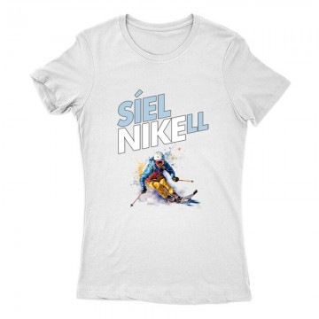 Síelni kell Női Póló