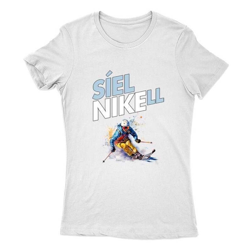 Síelni kell Női Póló