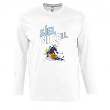 Síelni kell Hosszú Ujjú Póló