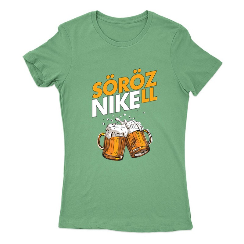 Sörözni kell Női Póló