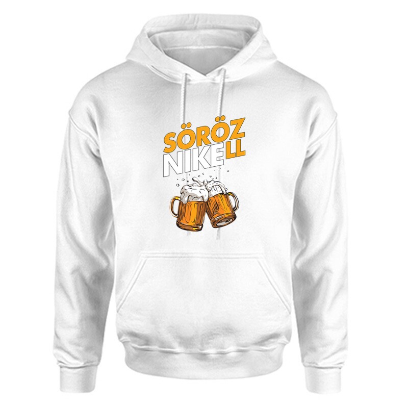 Sörözni kell Unisex Kapucnis Pulcsi