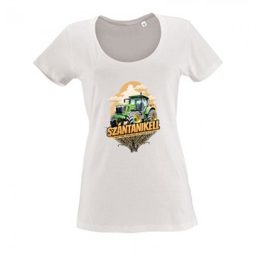 Szántani kell Női O Nyakú Póló