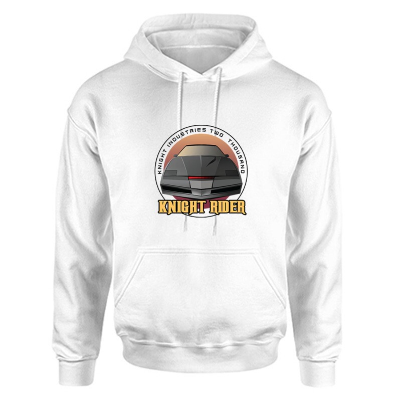 Knight Industries Unisex Kapucnis Pulcsi