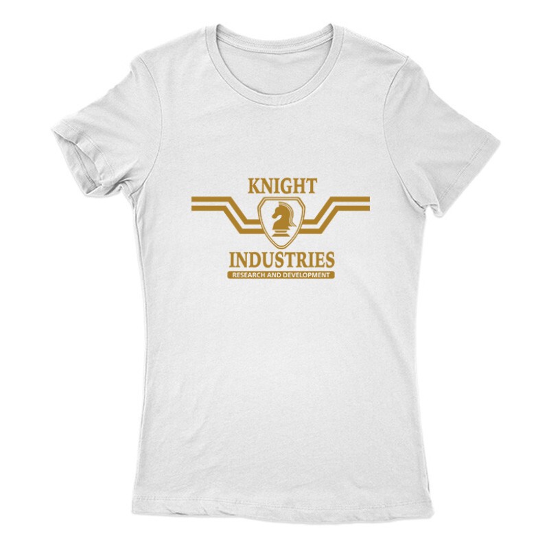 Knight industrie logo Női Póló