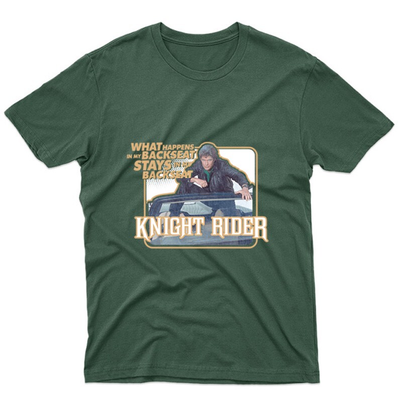 Knight Rider What Happens Unisex Póló