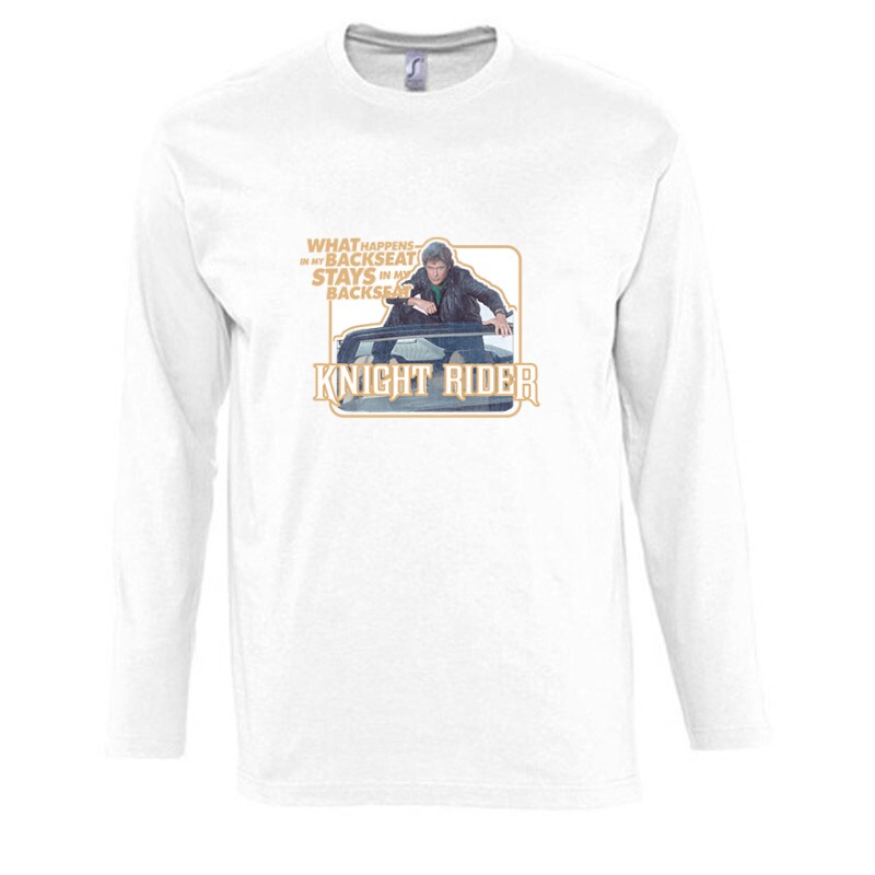 Knight Rider What Happens Hosszú Ujjú Póló