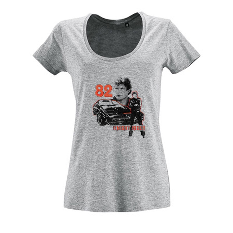Knight Rider 82 Női O Nyakú Póló