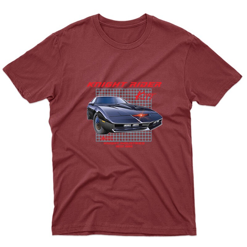 Knight Rider grid Unisex Póló