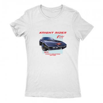 Knight Rider grid Női Póló