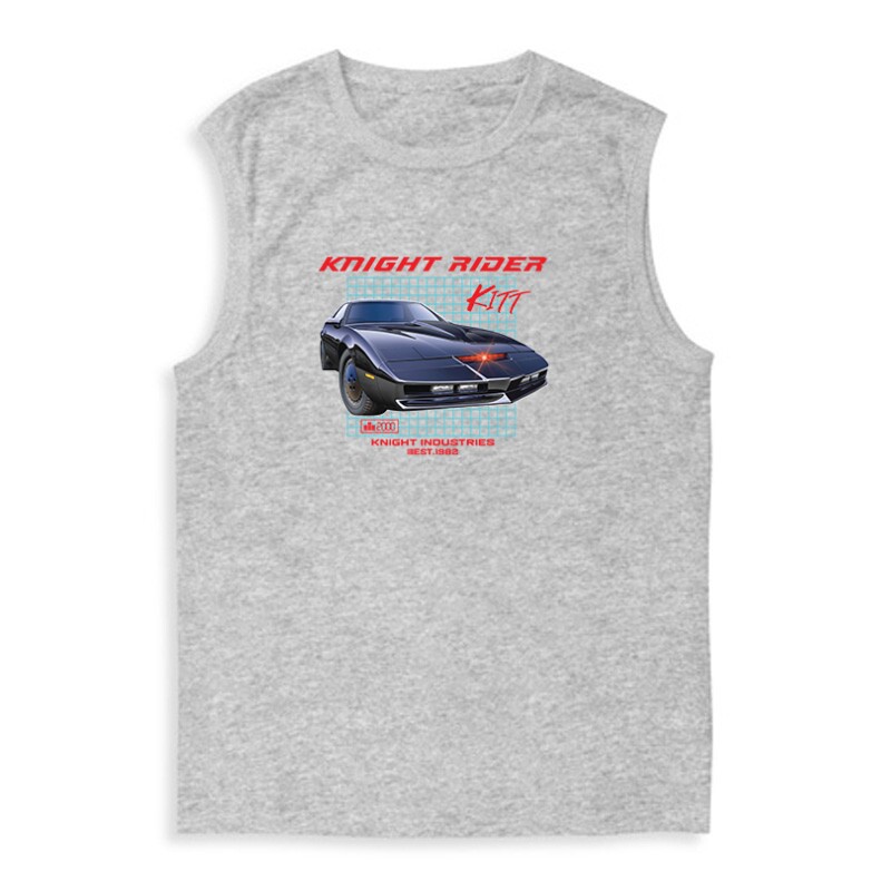 Knight Rider grid Férfi Trikó