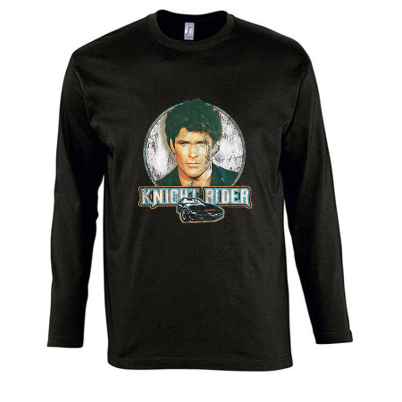 Knight Rider Retro Hosszú Ujjú Póló
