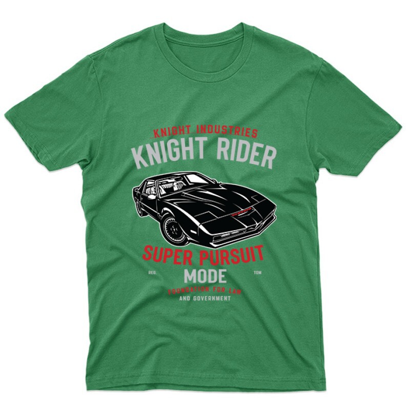 Knight rider super pursuit mode Unisex Póló